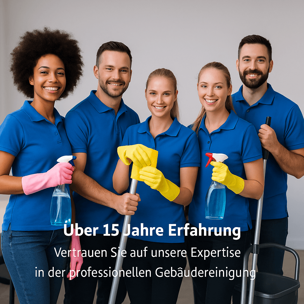 Über 15 Jahre Erfahrung in der professionellen Gebäudereinigung